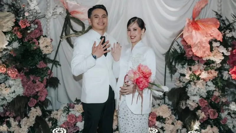 5 Detail Penampilan Adhisty Zara di Hari Pernikahan, Kebaya hingga Riasan Memukau