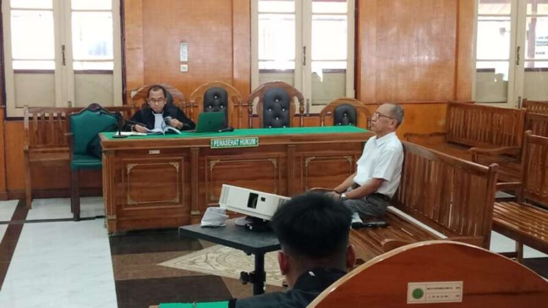 Eks Kepala BPHL Dituntut 2 Tahun Penjara Terkait Pemberian Izin Penebangan Kayu di Aset Pemkab Karo