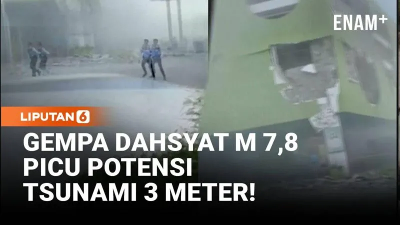 Gempa Dahsyat M 7,8 Guncang Filipina, Peringatan Tsunami Dikeluarkan!