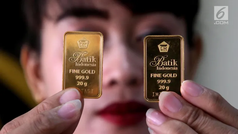 Harga Emas Antam Hari Ini Selasa 9 Juni 2026 Turun