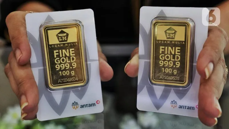 Harga Emas Pegadaian: Antam Stabil, UBS dan Galeri24 Kompak Turun