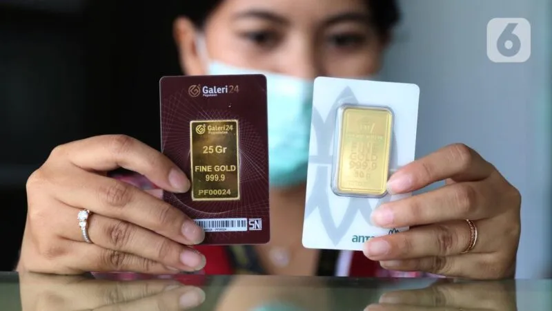 Harga Emas Pegadaian Hari Ini Rabu 3 Juni 2026 dari Termurah hingga Termahal