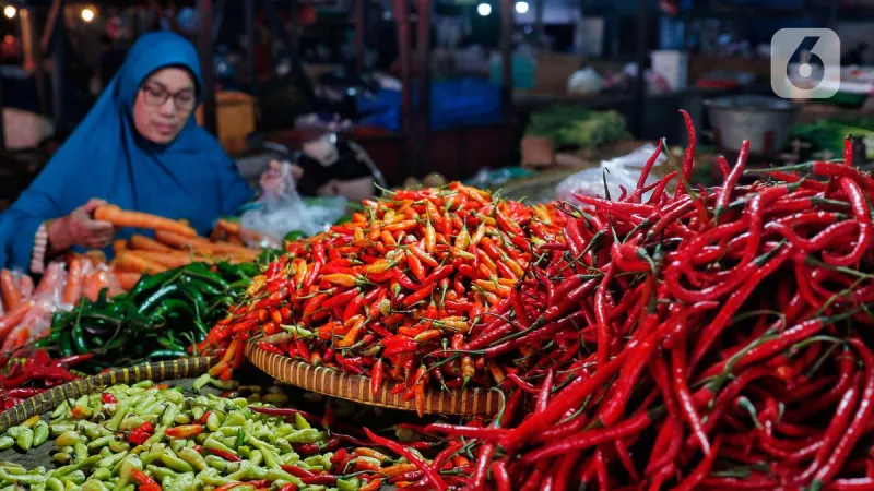 Harga Pangan Hari Ini: Cabai Rawit Merah Tembus Rp 75.150 per Kg, Telur Ayam Rp 30.350
