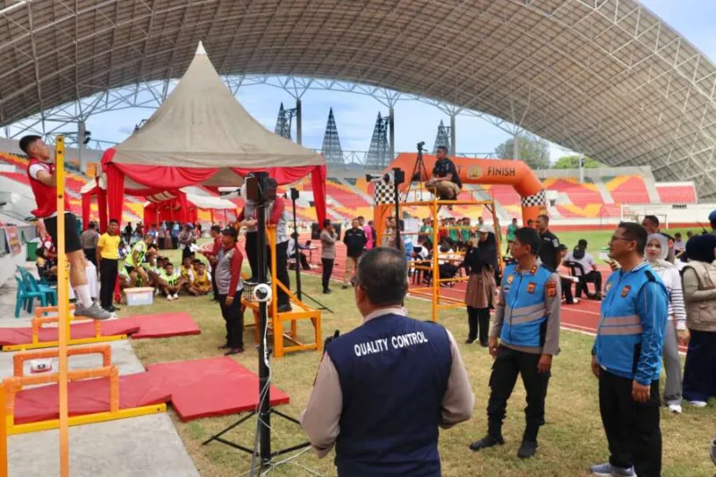 Kapolda Aceh Tinjau Ujian Kesamaptaan dan Jasmani 170 Calon Bintara 