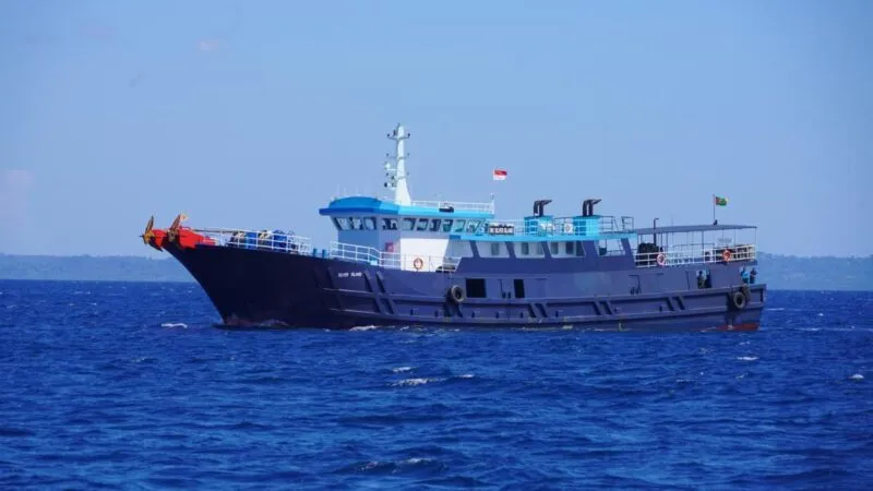 KKP Tangkap Kapal Asing Bawa 1,2 Ton Ikan Napoleon Ilegal