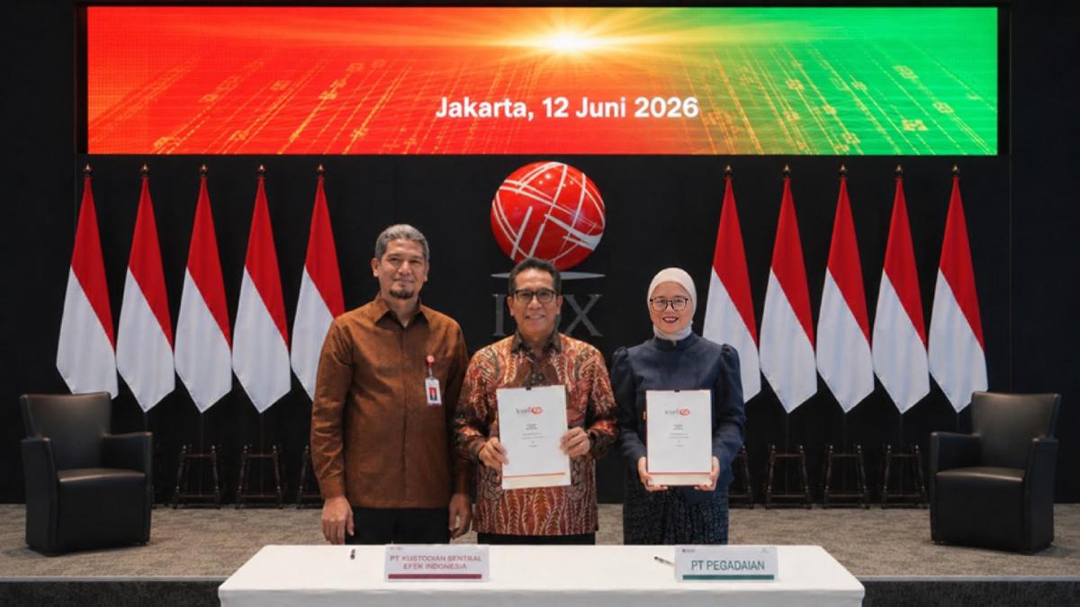 Kolaborasi Pegadaian-KSEI Percepat Pengembangan ETF Emas dan Ekosistem Bullion Nasional