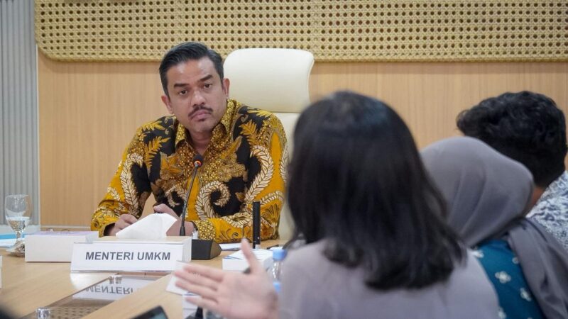 Menteri UMKM Pastikan Tarif PPh Final 0,5% Tetap Berlaku