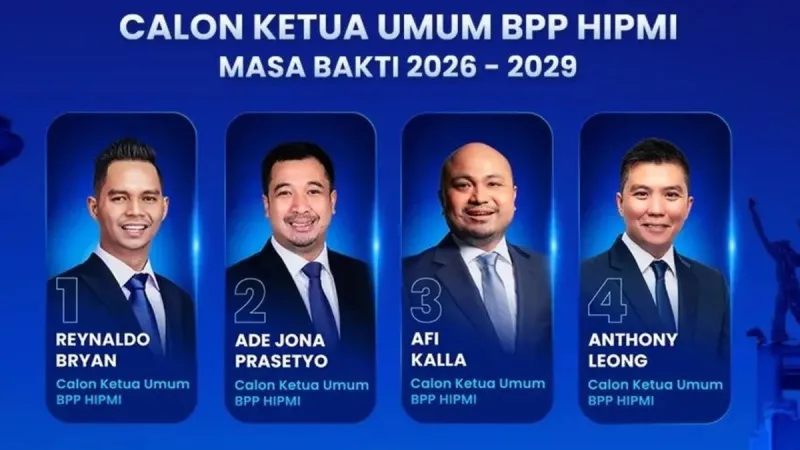 Profil 4 Kandidat yang Berebut Posisi Ketua Umum Hipmi