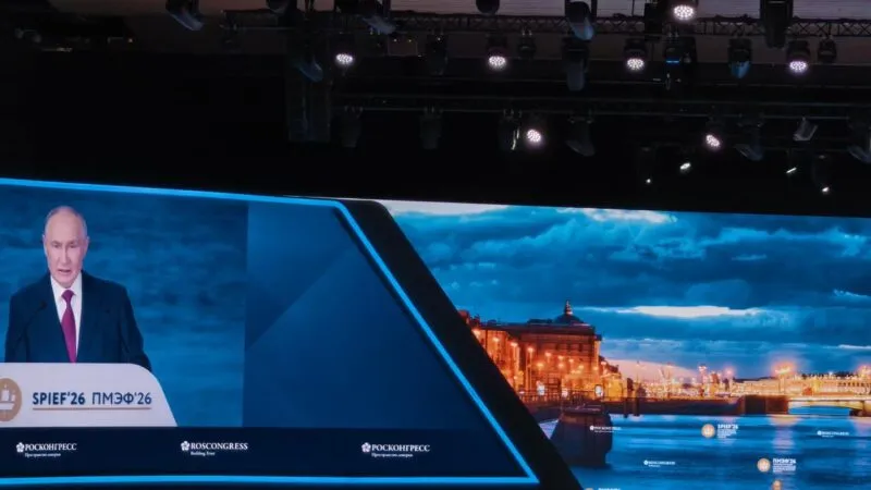 Rusia Digempur Ratusan Drone Ukraina saat SPIEF 2026, 1 Orang Tewas