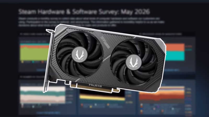 Steam Hardware Survey Mei 2026 – RTX 5060 Ti Jadi Idola